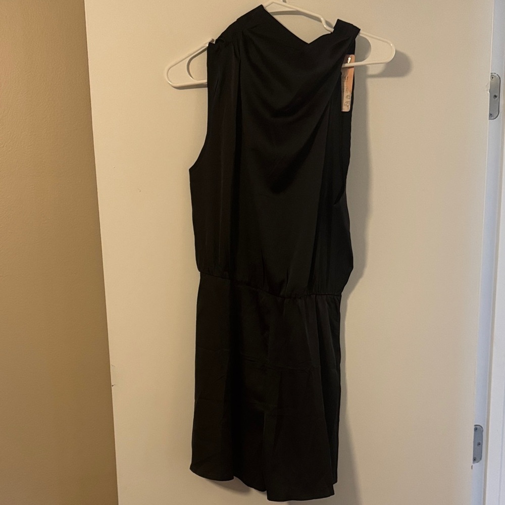 Elegant Black Mini Dress